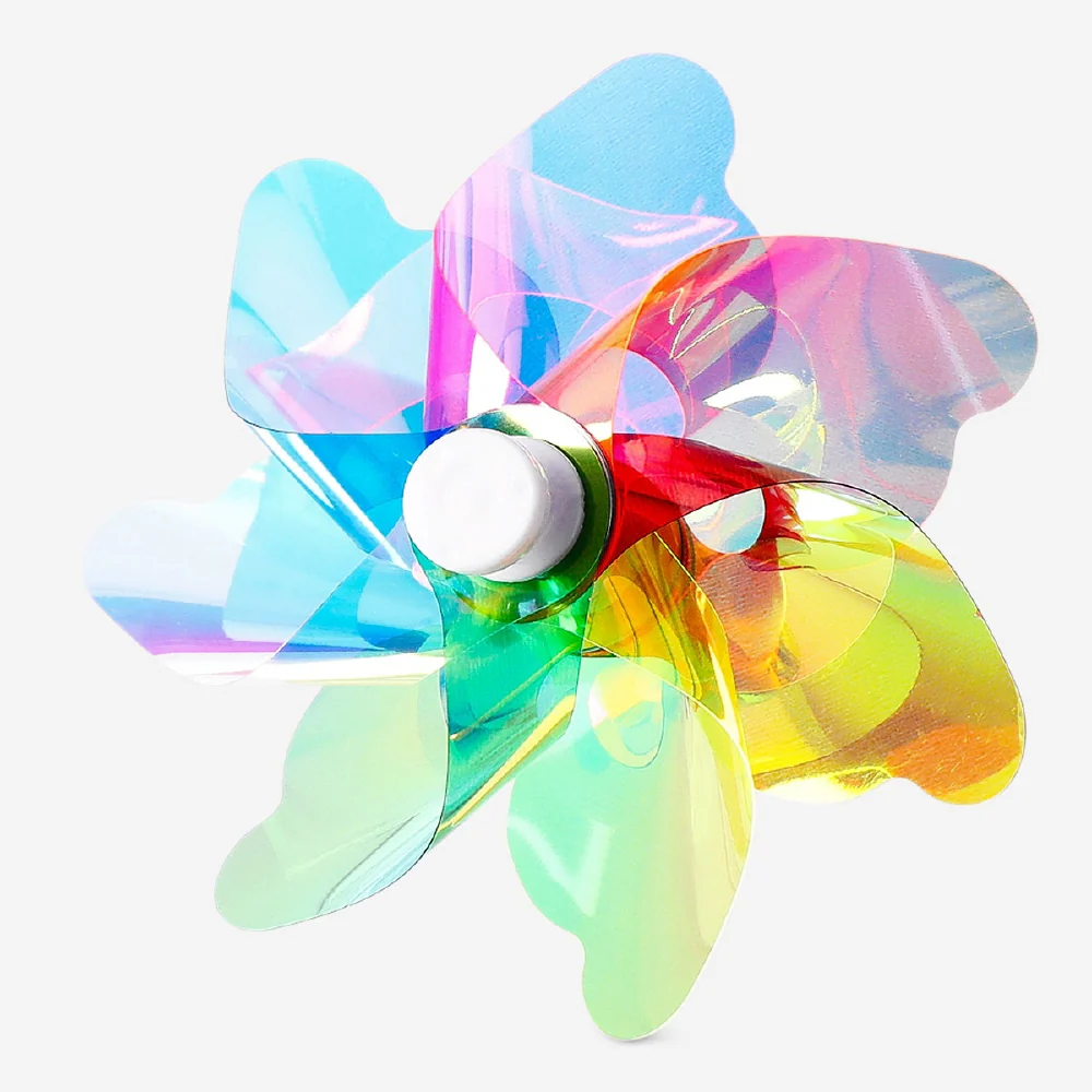 Soap bubble wand - Rainbow pinwheel - Image 2