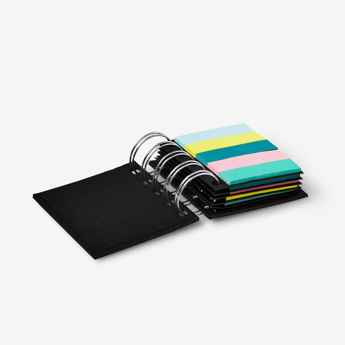 Sticky Memos Set with Black Spiral Binding - Image 2