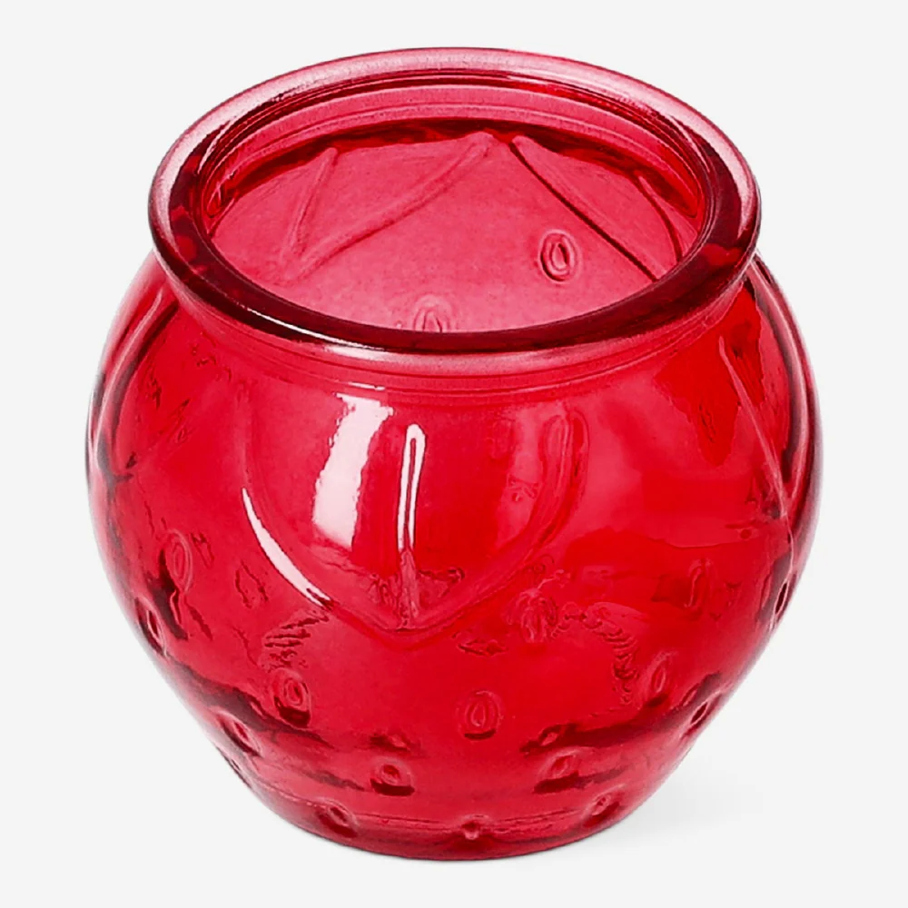 Strawberry tealight holder