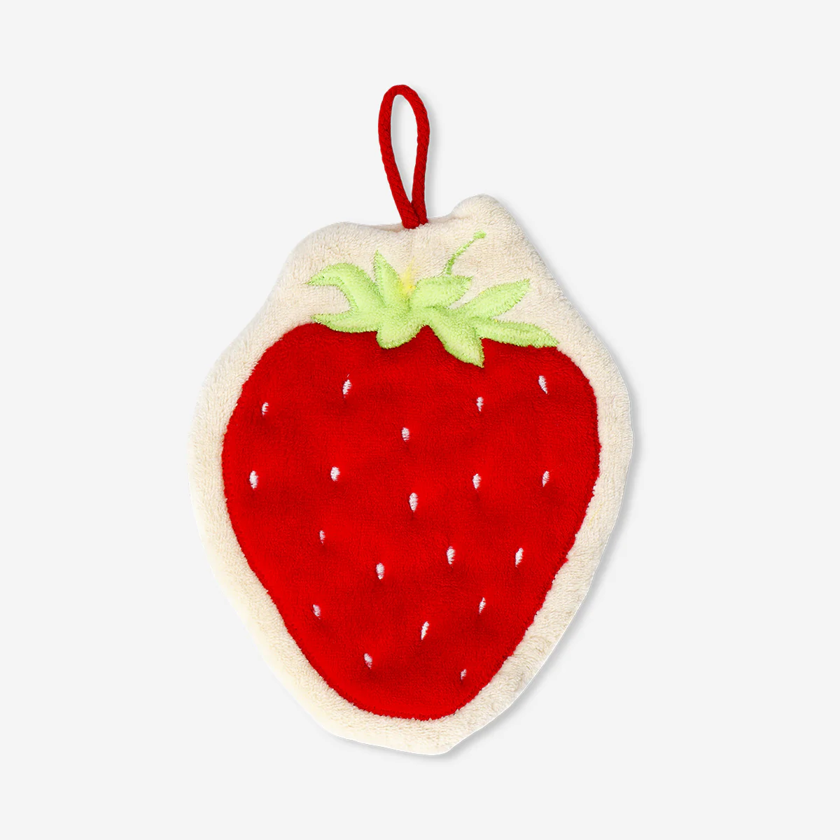 Strawberry washcloth