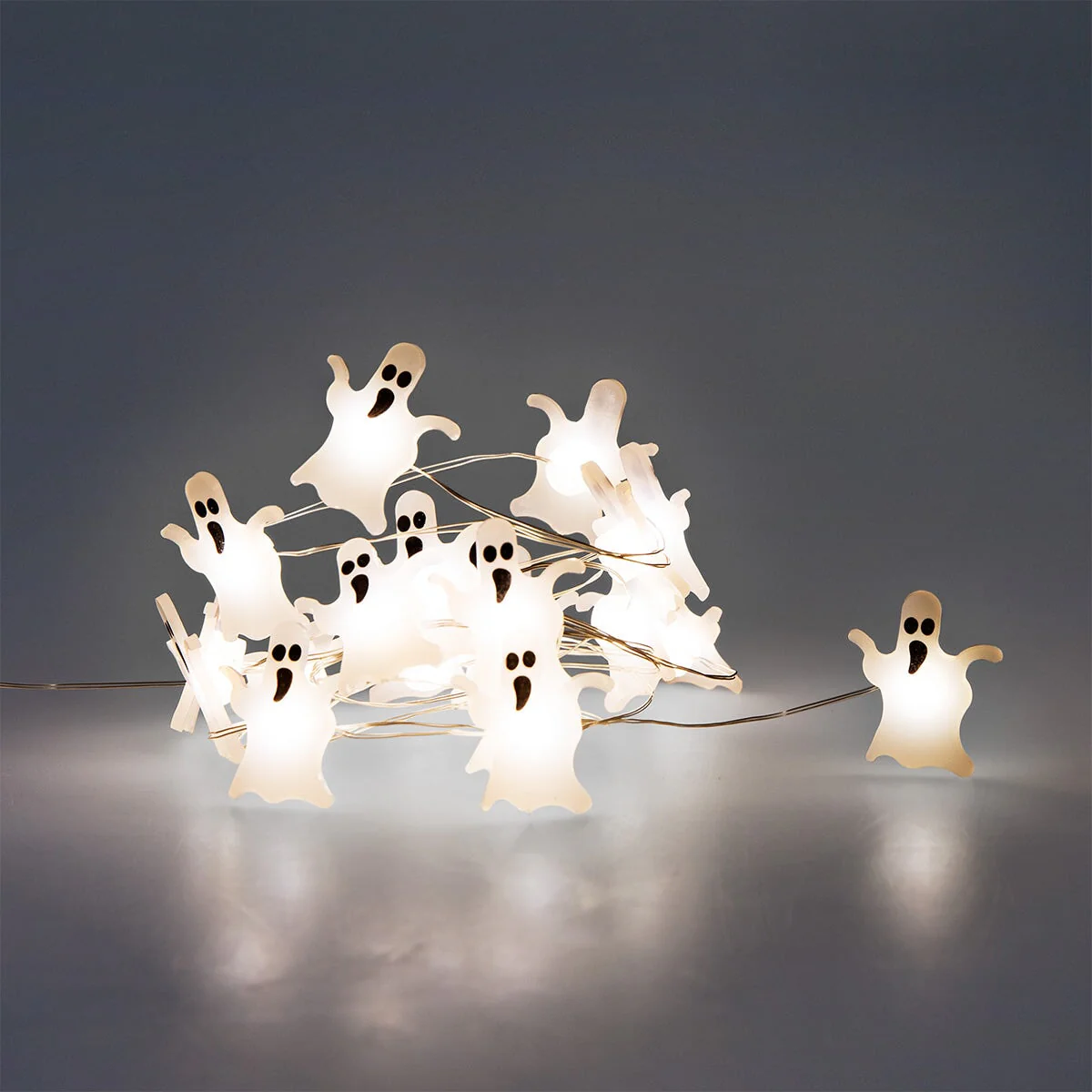 String lights with ghosts - 220 cm - Image 3