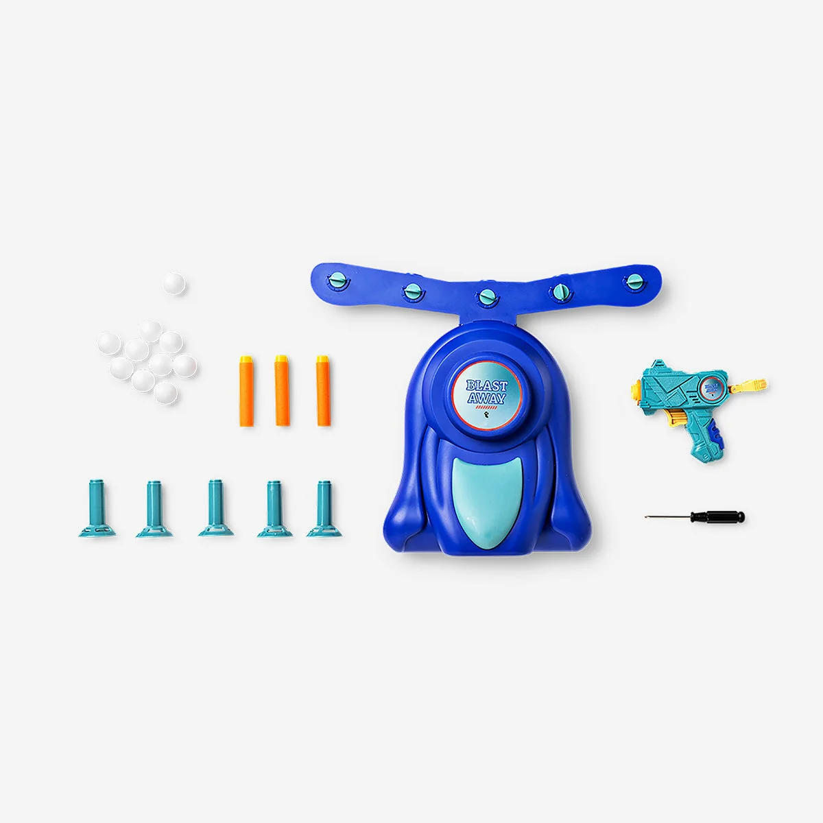 Target practice set with hovering balls - Image 2