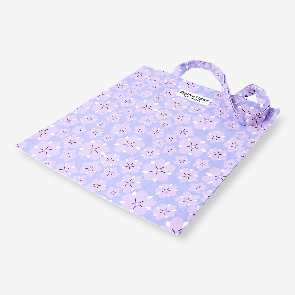 Tote bag - Purple flowers - Image 3