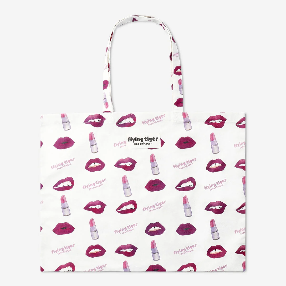 Tote Bag with Lips - Image 2