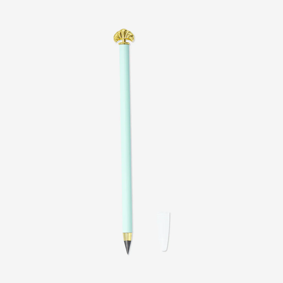 Turquoise everlasting pencil with gold clam - Image 2