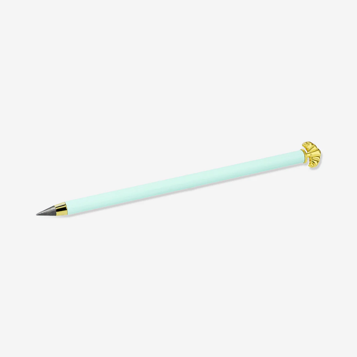 Turquoise everlasting pencil with gold clam - Image 3