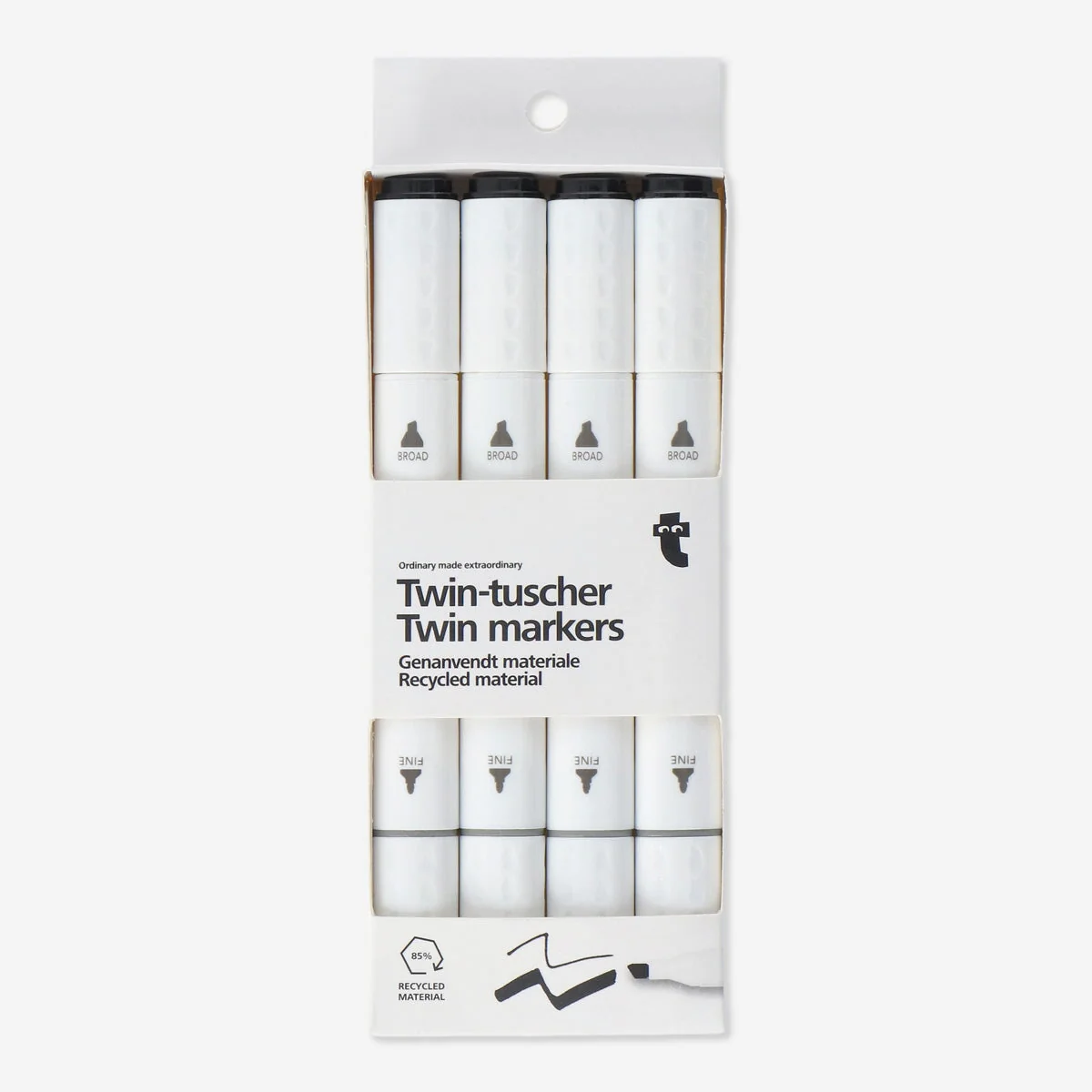Twin markers. 4 pcs