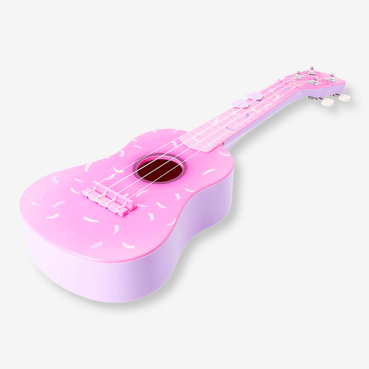 Ukulele - Pink doughnut design - Image 3