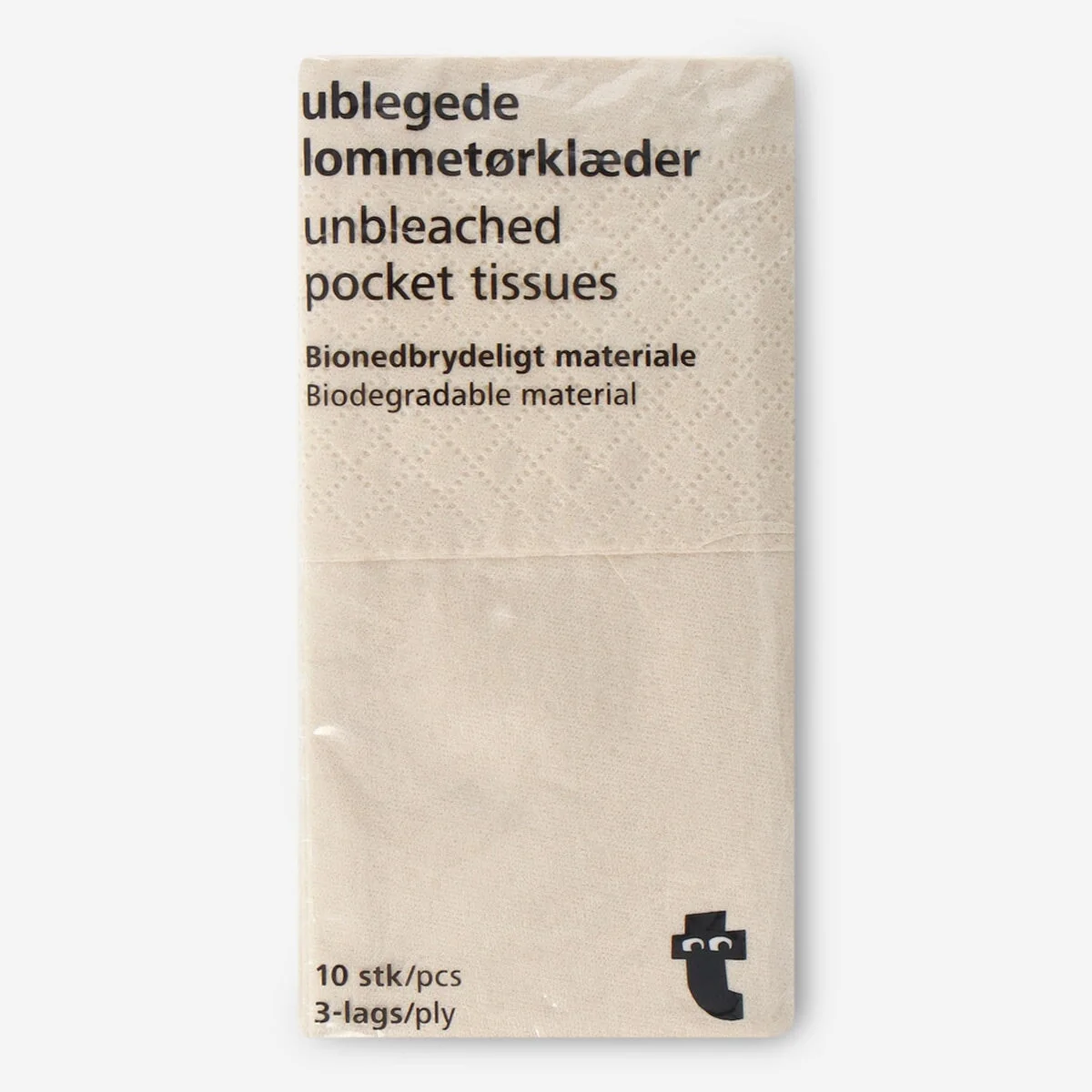 Unbleached tissues - 10 pcs - Image 3