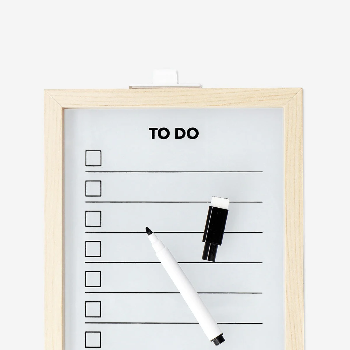 Wooden planner board with marker - Image 2