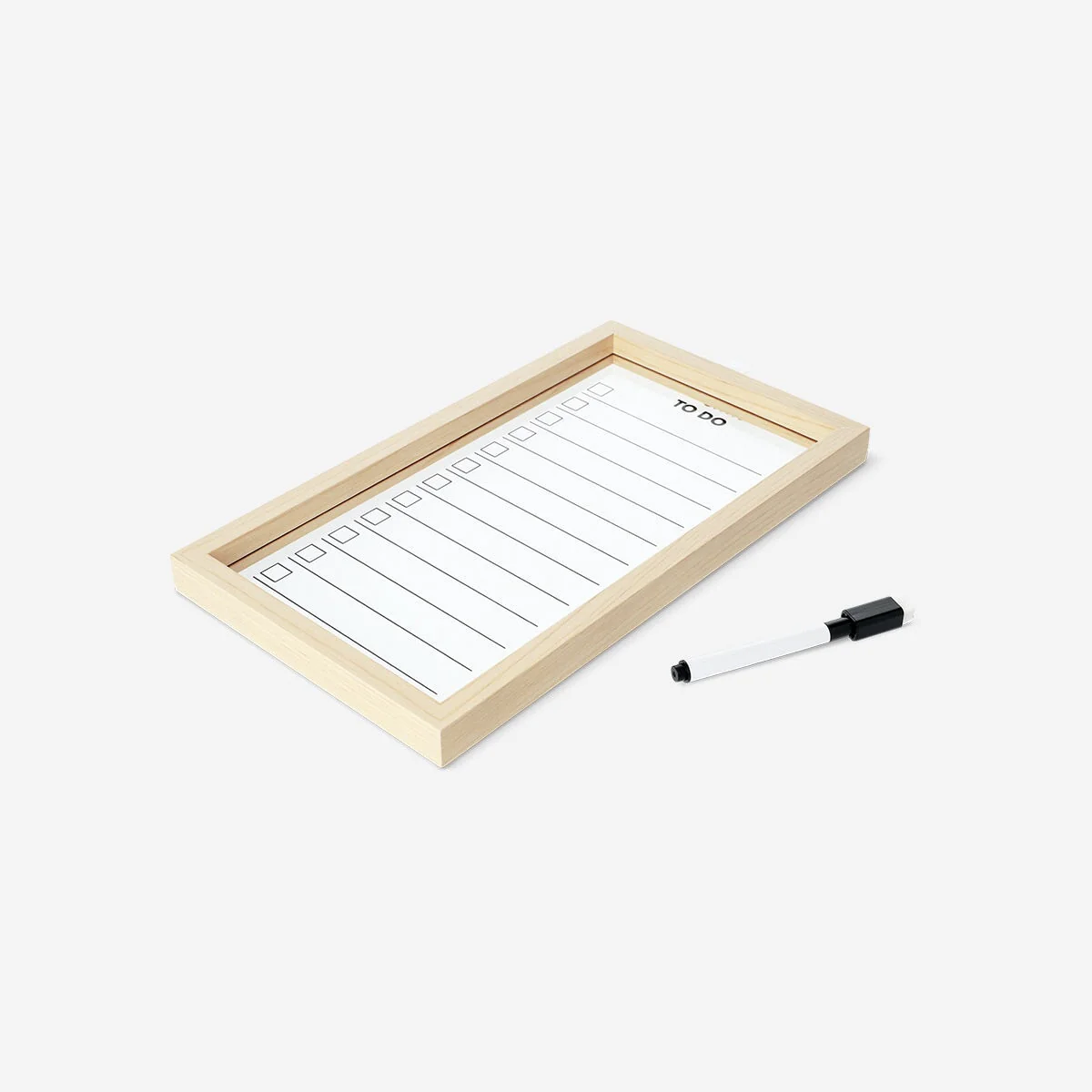 Wooden planner board with marker - Image 3