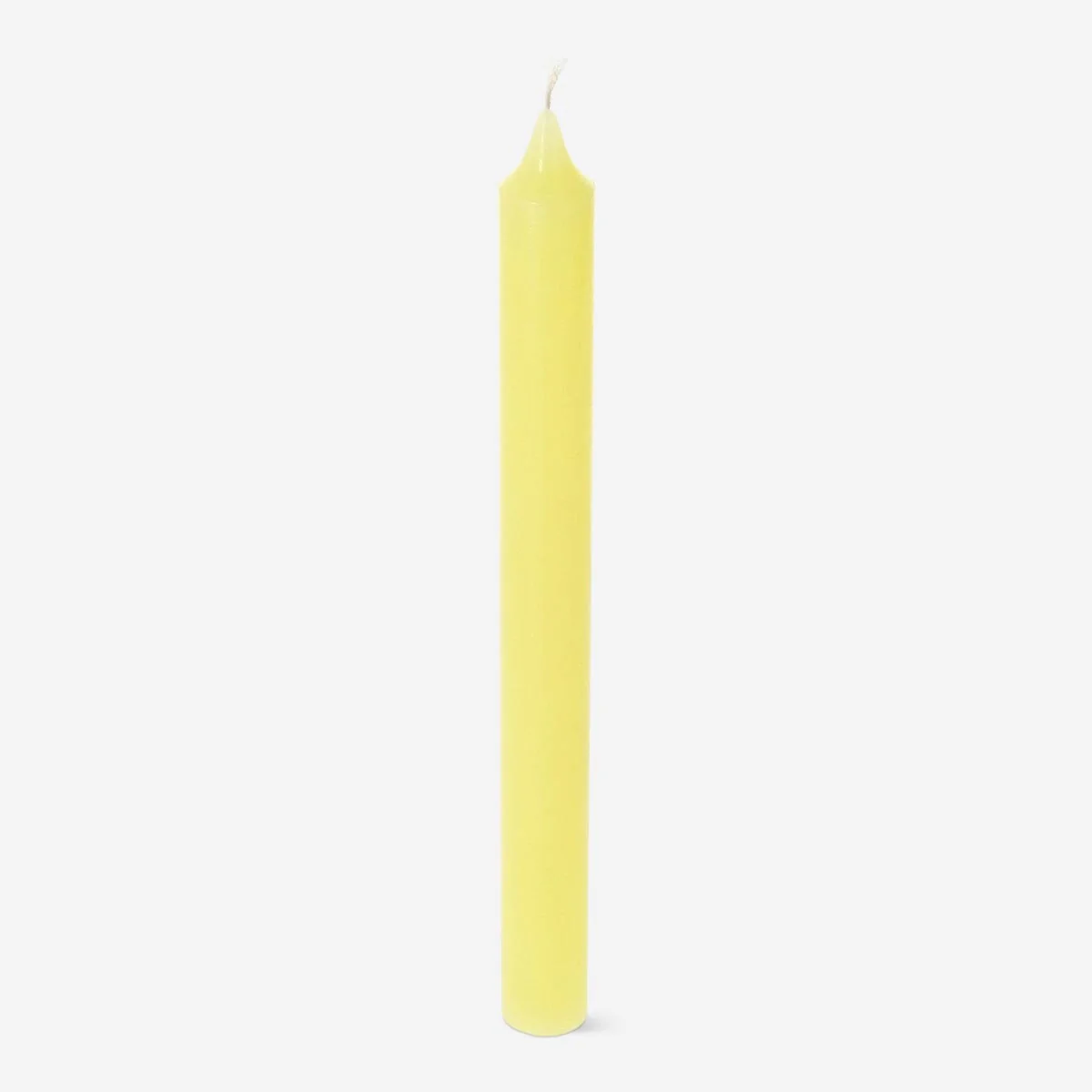 Yellow Dinner Candle - 24 cm - Image 2